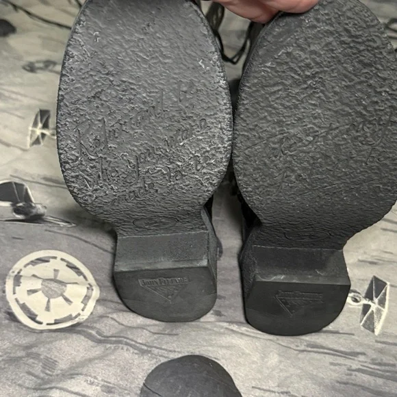 JOHN FLUVOG SLACKER VAGABOND LACE UP CORSET TOE MID CALF BOOTS SZ 8 LIKE NEW - Picture 8 of 16